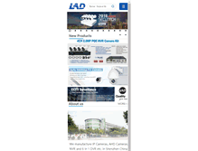 Tablet Screenshot of ladvision.com